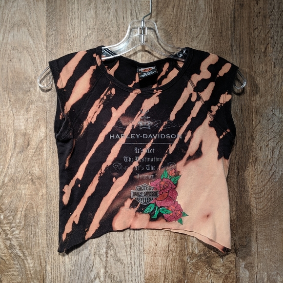 Women's Sz M Harley Davidson T-shirt Distr… - Picture 1 of 5